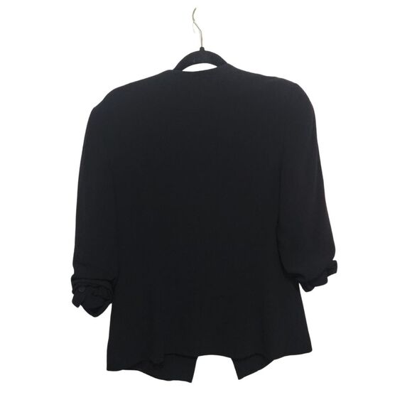 Zara Boyfriend Scrunch Sleeve One Button Blazer EUC Size M - Picture 4 of 4